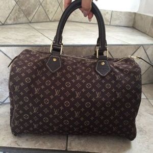 Preloved limited edition Louis Vuitton speedy
